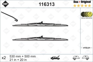 Pyyhkijänsulka, Edessä, alfa romeo,audi,bmw,ford,nissan,saab,volvo, 1392219, 31276592, 31276593