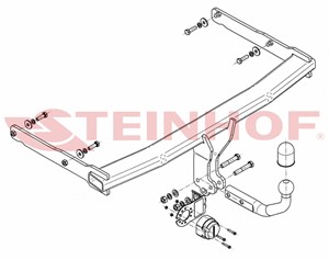 Vetokoukku, vakio, audi a6 allroad c7