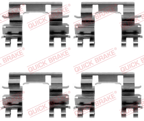 Tarvikesarja, jarrupala QUICK BRAKE 109-1087