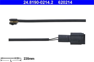 Kulumisenilmaisin, jarrupala, Etuakseli, Taka-akseli, bmw 5 [e28, e34], 5 touring [e34], 6 [e24], 7 [e32], 8 [e31], 34 11 2 225 107, 34