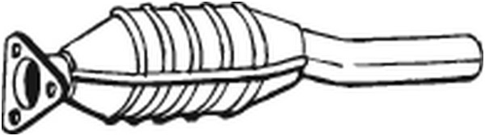 Katalysaattori, Keskellä, audi 80 b3 sedan, 80 b4 avant, 80 b4 sedan, 893131702P, 8A0131702MX, 8A0131702N, 8A0131702TX