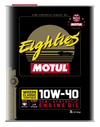 Moottoriöljy MOTUL CLASSIC EIGHTIES 10W40